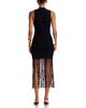 Simkhai Simkhai Noemie Embellished Fringe Midi Dress - 4