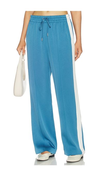 SIMKHAI SIMKHAI Nolan Satin Side Striped Pant