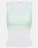 Simkhai Simkhai Oakley Plisse semi-sheer tank top - 1