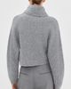 SIMKHAI SIMKHAI Orlienne Turtleneck Sweater Grey Melange - 3