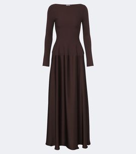 Simkhai Simkhai Paola knitted satin gown