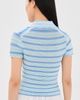 SIMKHAI SIMKHAI Paxton Knit Polo Periwinkle Multi - 3