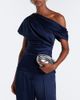 Simkhai Simkhai Phoebe one-shoulder draped satin top - 2