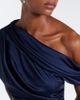Simkhai Simkhai Phoebe one-shoulder draped satin top - 3