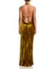 Simkhai Simkhai Reannon Velvet Draped Halter Gown - 4