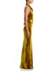 Simkhai Simkhai Reannon Velvet Draped Halter Gown - 5