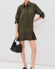 SIMKHAI SIMKHAI Regina Mini Dress Dark Olive - 2