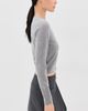 SIMKHAI SIMKHAI Remi V Neck Cardigan Grey Melange - 4