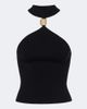 Simkhai Simkhai Renlen embellished halterneck wool top - 1