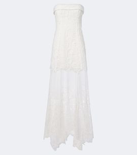 Simkhai Simkhai Rennis organza bustier gown