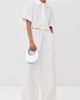 SIMKHAI SIMKHAI Rhea Cotton Wide Leg Pants White - 2