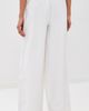 SIMKHAI SIMKHAI Rhea Cotton Wide Leg Pants White - 4
