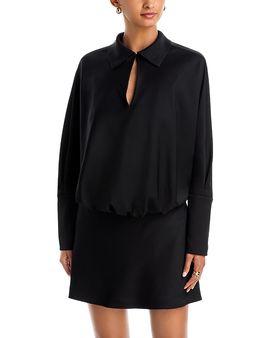 Simkhai Simkhai Rianna Blouson Mini Dress