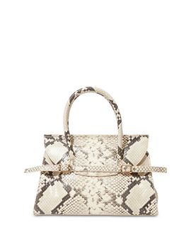 Simkhai Simkhai River Small Snake Embossed Leather Top Handle Bag