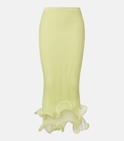 Simkhai Simkhai Ruffled midi skirt