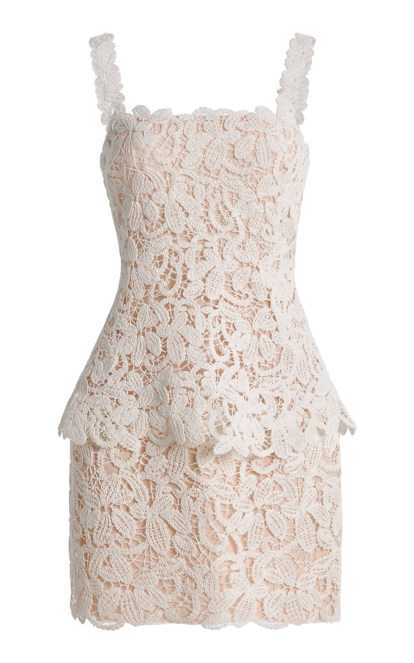 SIMKHAI SIMKHAI Rylin Crochet Mini Dress