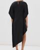 SIMKHAI SIMKHAI Sadia Cape Mini Dress Black - 3