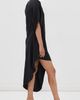 SIMKHAI SIMKHAI Sadia Cape Mini Dress Black - 4
