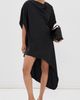SIMKHAI SIMKHAI Sadia Cape Mini Dress Black - 5