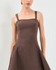 SIMKHAI SIMKHAI Sadie Mini Dress Chocolate - 2