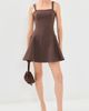 SIMKHAI SIMKHAI Sadie Mini Dress Chocolate - 5