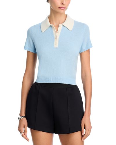Simkhai Simkhai Sanders Cashmere Polo Tee