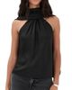 SIMKHAI SIMKHAI Scarlett Cape Top Black - 1