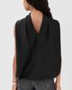 SIMKHAI SIMKHAI Scarlett Cape Top Black - 3