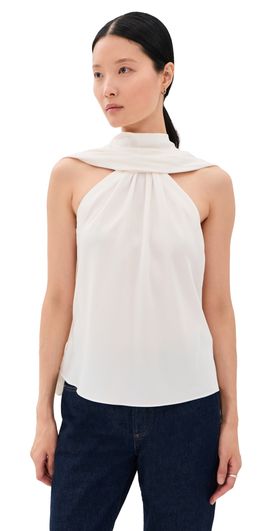 SIMKHAI SIMKHAI Scarlett Cape Top Ivory