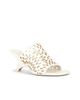 SIMKHAI SIMKHAI Shadow Mule Laser Cut Leather Sandal - 2