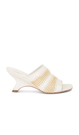 SIMKHAI SIMKHAI Shadow Mule Raffia Sandal