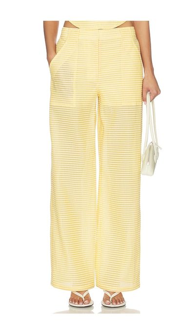 SIMKHAI SIMKHAI Shepard Wide Leg Pant