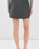 SIMKHAI SIMKHAI Sheridan Mini Skirt Charcoal Multi - 3