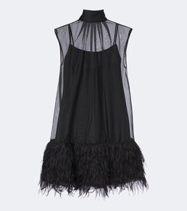 Simkhai Simkhai Shirya fringed organza minidress