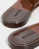 SIMKHAI SIMKHAI Simkhai Monogram Jelly Flat Slides Saddle - 4