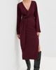 SIMKHAI SIMKHAI Skyla Wrap Dress Sangria - 2