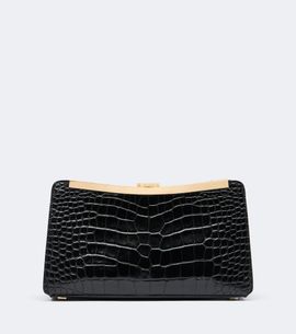 Simkhai Simkhai Solange croc-effect leather clutch
