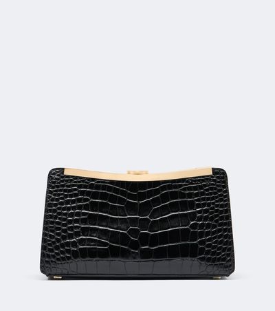Simkhai Simkhai Solange croc-effect leather clutch