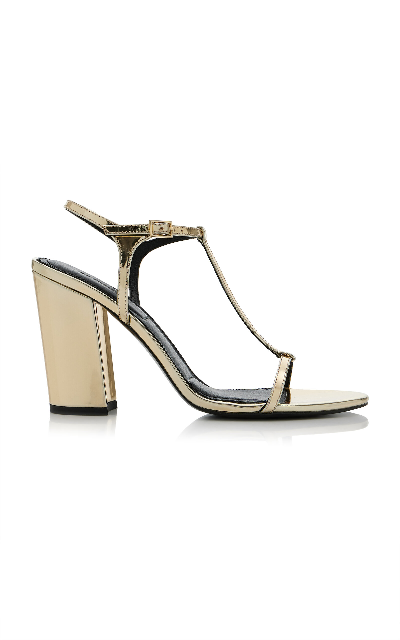 SIMKHAI SIMKHAI Stacey Metallic Leather Sandals