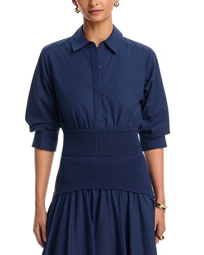 Simkhai Simkhai Stiles Cotton Knit Shirt