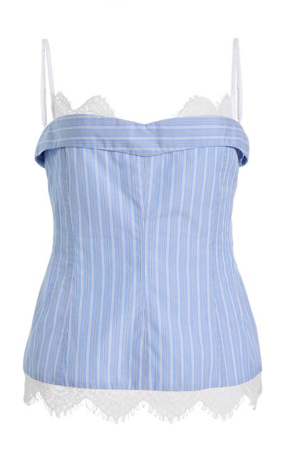 SIMKHAI SIMKHAI Surie Bustier Cotton Lace Top