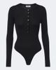 Simkhai Simkhai Susanne ribbed silk and cashmere bodysuit - 1