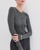 SIMKHAI SIMKHAI Susanne Thong Bodysuit Grey - 2