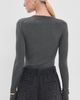 SIMKHAI SIMKHAI Susanne Thong Bodysuit Grey - 3