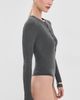 SIMKHAI SIMKHAI Susanne Thong Bodysuit Grey - 4