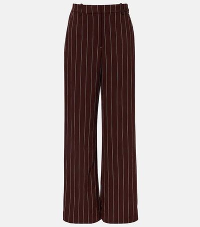 Simkhai Simkhai Tavar pinstripe wide-leg pants