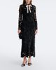 Simkhai Simkhai Thiora velvet guipure lace midi dress - 2