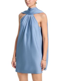 simkhai shanelle draped jersey midi dress Jonathan Simkhai Shanelle Cowl-Neck Jersey Midi Dress in Green