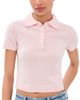 SIMKHAI SIMKHAI Twila Cashmere Polo Bubblegum - 1