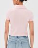 SIMKHAI SIMKHAI Twila Cashmere Polo Bubblegum - 3